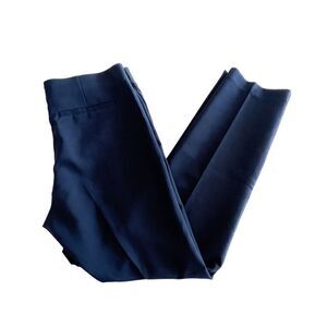 Adrianna Papell Women's Trouser Tailored Pants Work Wear Navy Blue Size 6